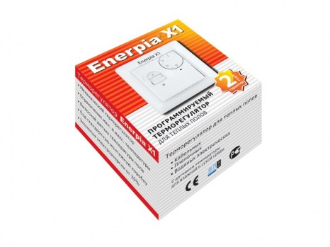 Терморегулятор  для теплого пола программируемый Enerpia X1