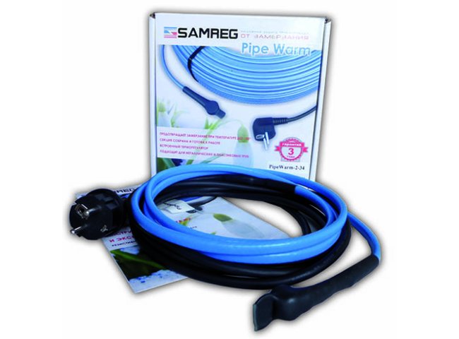 Резистивный кабель SAMREG Pipe Warm